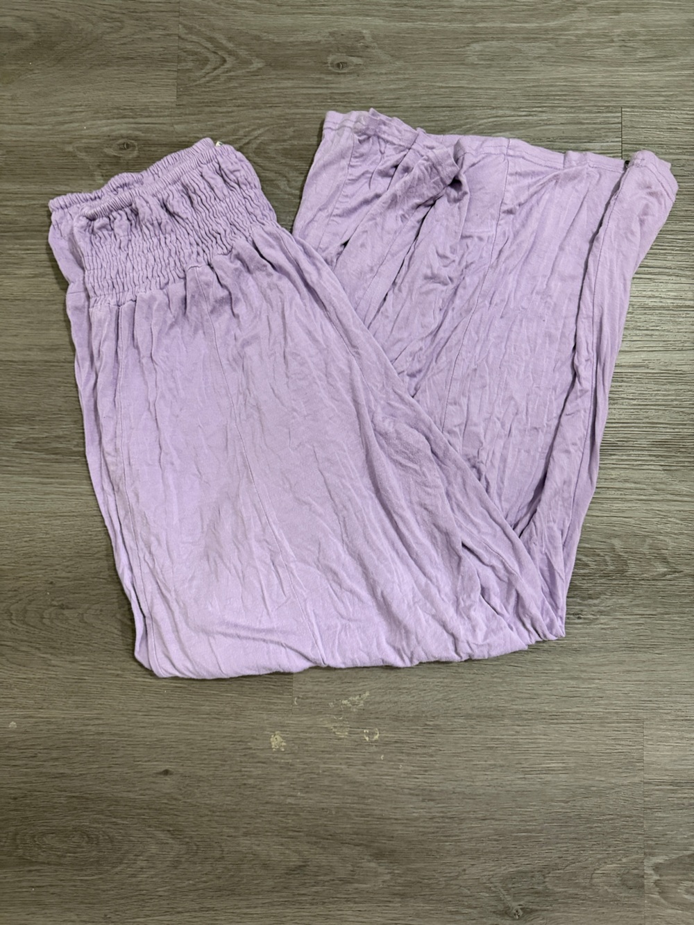 Earthbound Trading Co Lavender Boho Harem Pants Size Large